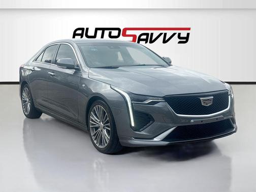 Diamond Sky Metallic 2022 Cadillac CT4 Premium Luxury