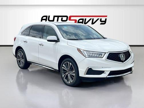 Platinum White Pearl 2020 Acura MDX 3.5L w/Technology Package