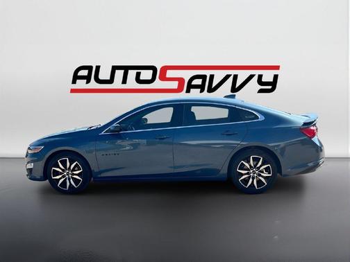 Lakeshore Blue Metallic 2025 Chevrolet Malibu FWD RS