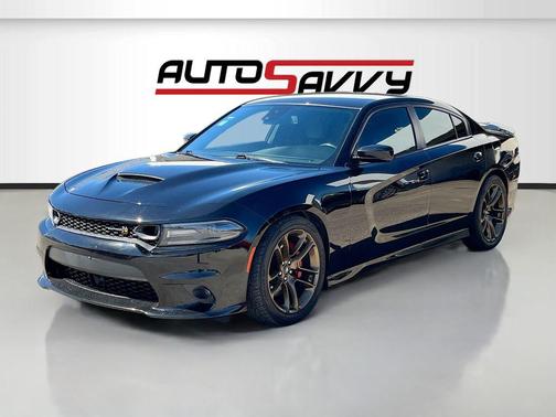 Pitch Black Clearcoat 2021 Dodge Charger R/T Scat Pack