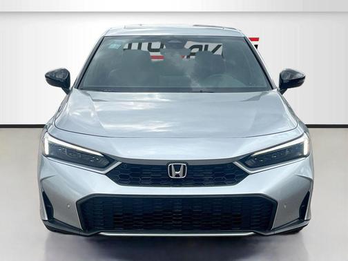 Solar Silver Metallic 2026 Honda Civic Hybrid Sport Touring