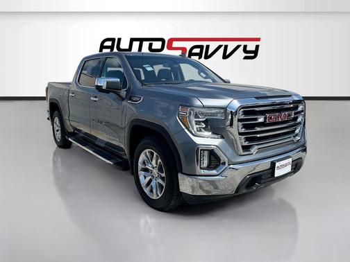 Satin Steel Metallic 2020 GMC Sierra 1500 SLT
