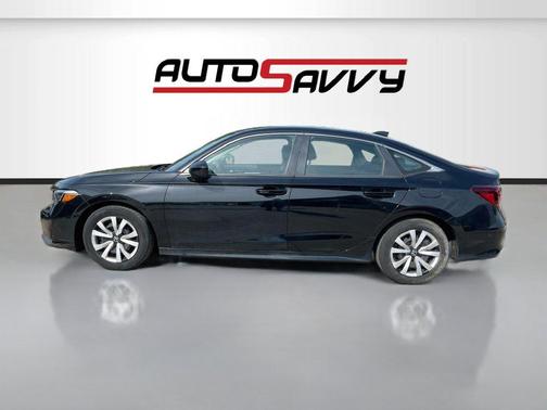 Crystal Black Pearl 2025 Honda Civic LX