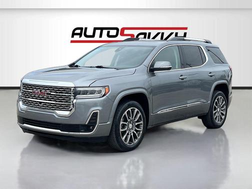 Satin Steel Metallic 2022 GMC Acadia Denali