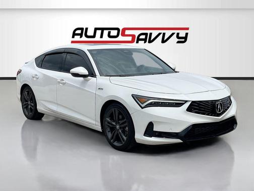 Platinum White Pearl 2024 Acura Integra A-SPEC Technology