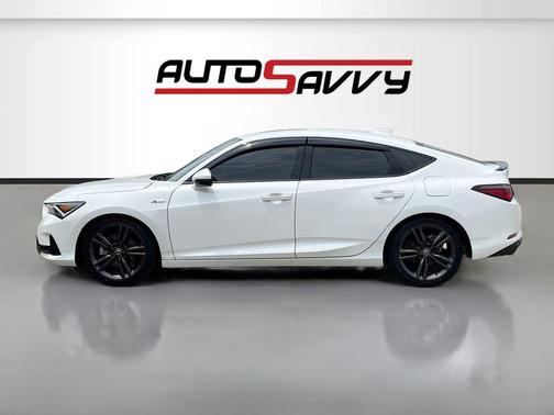 Platinum White Pearl 2024 Acura Integra A-SPEC Technology