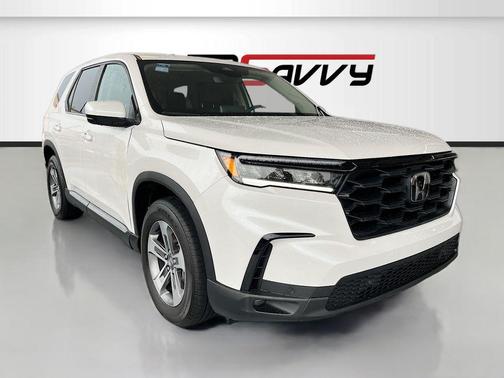 Platinum White 2023 Honda Pilot AWD EX-L 7 Passenger
