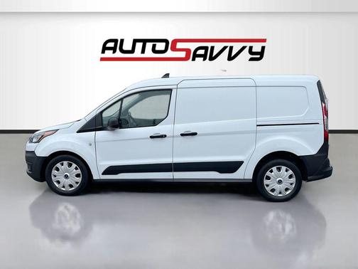 Frozen White 2022 Ford Transit Connect XL Cargo Van