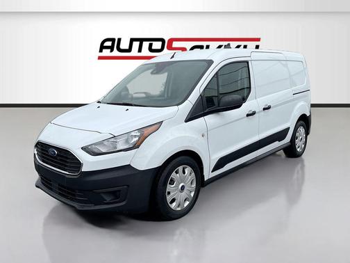 Frozen White 2022 Ford Transit Connect XL Cargo Van