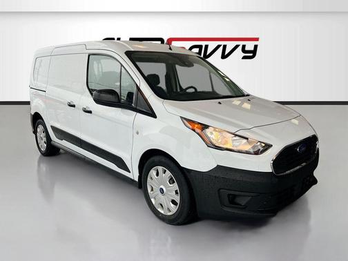 Frozen White 2022 Ford Transit Connect XL Cargo Van