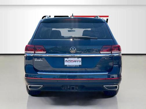 Blue Metallic 2023 Volkswagen Atlas 3.6L SE w/Technology