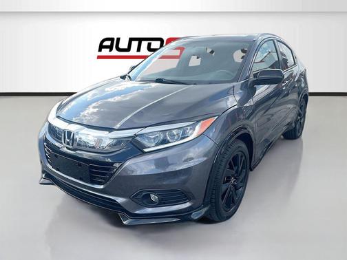 Modern Steel Metallic 2021 Honda HR-V 2WD Sport
