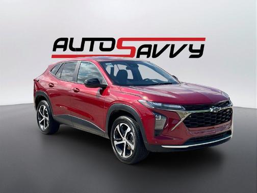Crimson Metallic 2025 Chevrolet Trax FWD 1RS