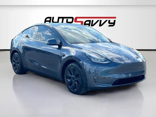 Gray 2021 Tesla Model Y Long Range Dual Motor All-Wheel Drive
