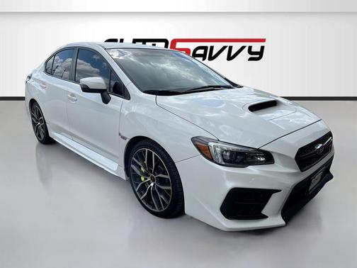 Crystal White Pearl 2020 Subaru WRX STI Base