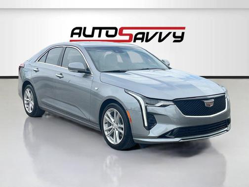 Argent Silver Metallic 2025 Cadillac CT4 Luxury RWD