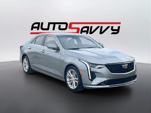 Argent Silver Metallic 2025 Cadillac CT4 Luxury RWD