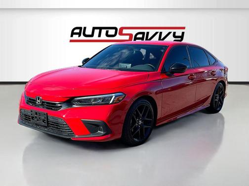 Rallye Red 2024 Honda Civic Sport