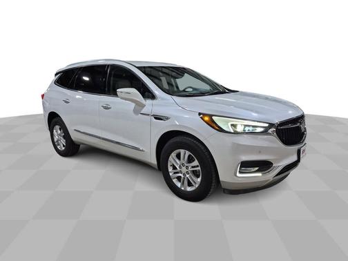 White Frost Tricoat 2019 Buick Enclave Premium