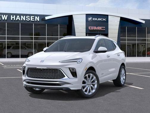 White Frost Tricoat 2026 Buick Encore GX Avenir