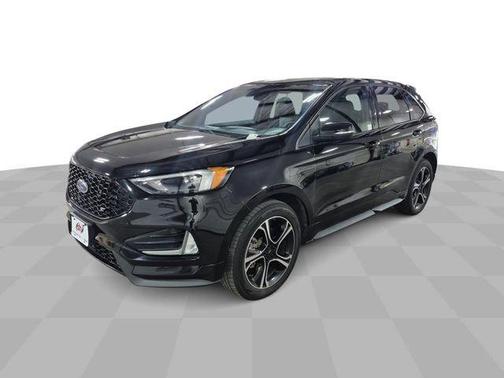 AGATE BLACK METALLIC 2019 Ford Edge ST