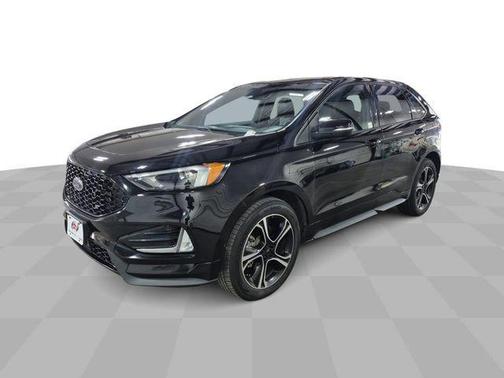 AGATE BLACK METALLIC 2019 Ford Edge ST