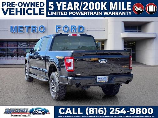 Agate Black Metallic 2023 Ford F-150 Tremor