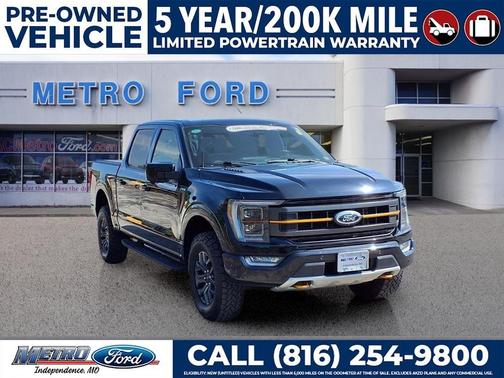 Agate Black Metallic 2023 Ford F-150 Tremor