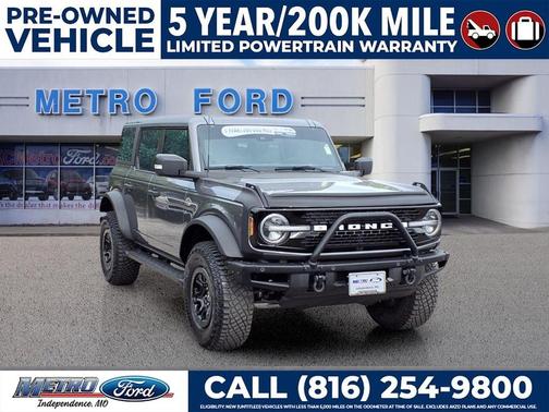 Carbonized Gray Metallic 2024 Ford Bronco Wildtrak