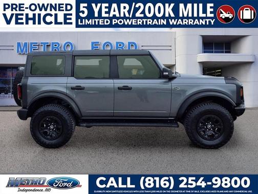 Carbonized Gray Metallic 2024 Ford Bronco Wildtrak