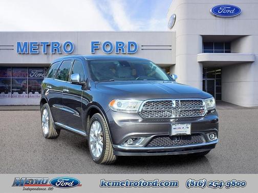 Granite Crystal Clearcoat Metallic 2015 Dodge Durango Citadel