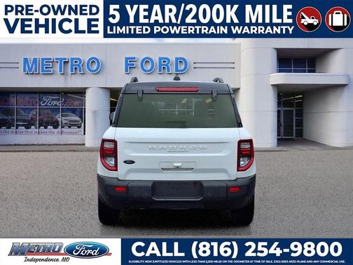 Oxford White 2025 Ford Bronco Sport Outer Banks