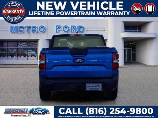 Blue 2026 Ford Maverick Lariat