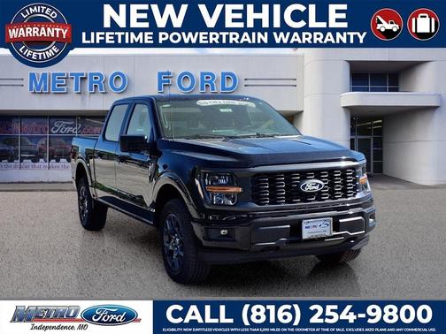 Black Metallic 2026 Ford F-150 STX