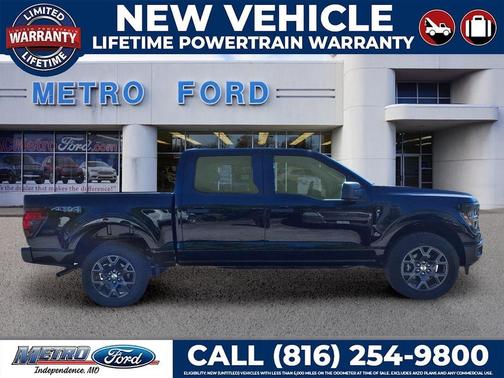 Black Metallic 2026 Ford F-150 STX