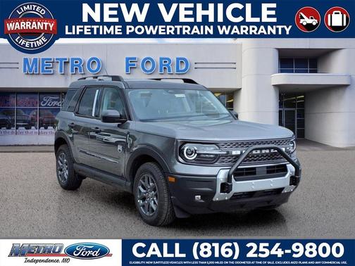 Carbonized Gray Metallic 2025 Ford Bronco Sport Big Bend SUV