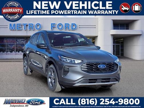 Gray Metallic 2026 Ford Escape ST-Line