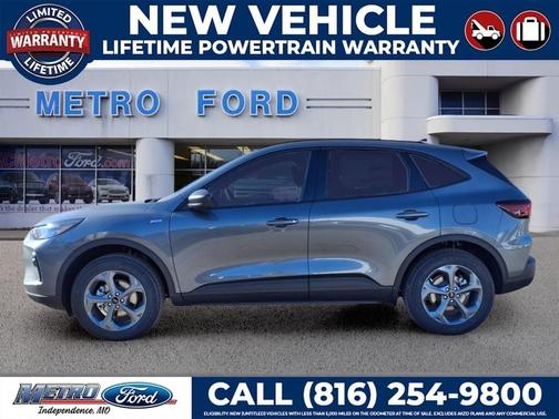 Gray Metallic 2026 Ford Escape ST-Line