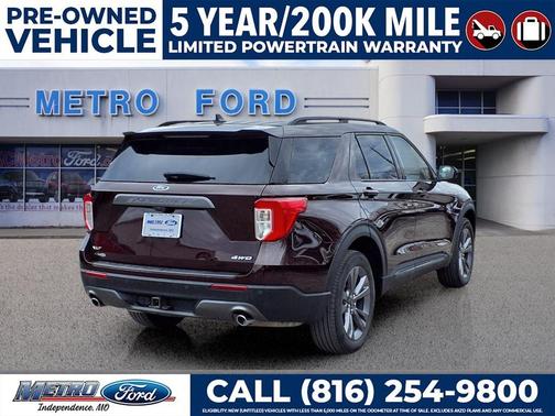 Jewel Red Metallic 2022 Ford Explorer XLT