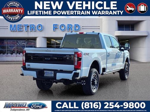 Star White 2026 Ford F-350 Platinum