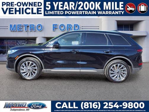 Infinite Black Metallic 2023 Lincoln Corsair Reserve