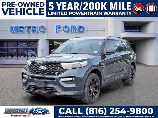 Stone Blue Metallic 2023 Ford Explorer ST