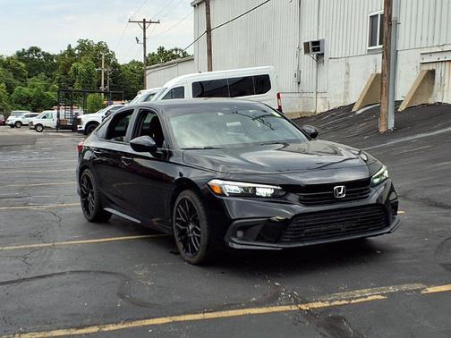 Crystal Black Pearl 2022 Honda Civic Sport