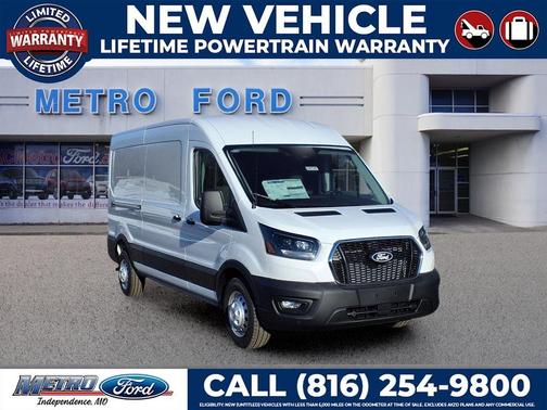 Oxford White 2026 Ford Transit-250 148 WB Medium Roof Cargo