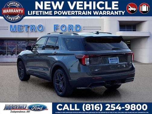 Gray 2026 Ford Explorer ST-Line