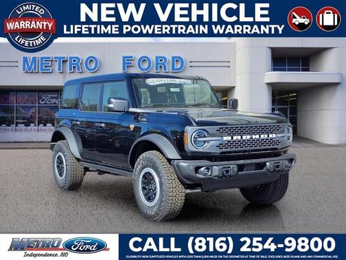 Shadow Black 2025 Ford Bronco Badlands