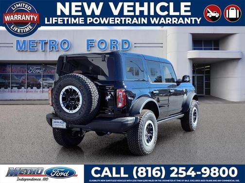Shadow Black 2025 Ford Bronco Badlands