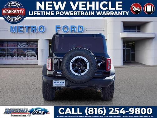 Shadow Black 2025 Ford Bronco Badlands