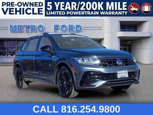 2022 Volkswagen Tiguan 2.0T SE R-Line Black