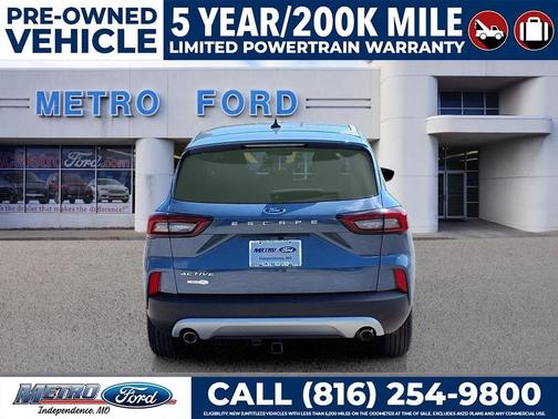 Vapor Blue Metallic 2025 Ford Escape Active